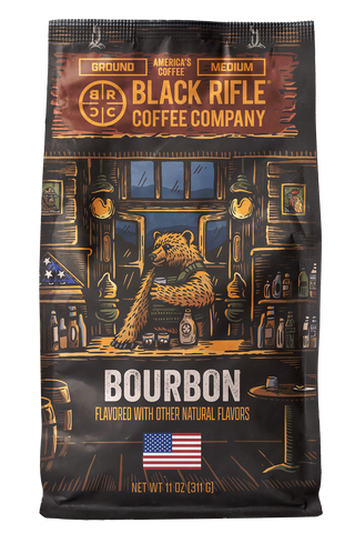 Bourbon Coffee, Ground, 11oz